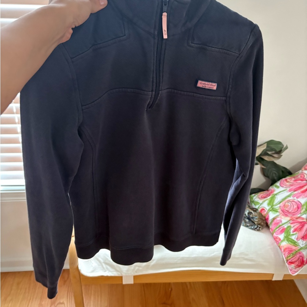 Vineyard Vines Navy Blue Pullover Jacket